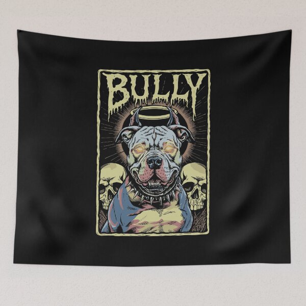 Item preview, American Bully Pitbull Dog Tarot Card Art  designed and sold by Mystikos Art.