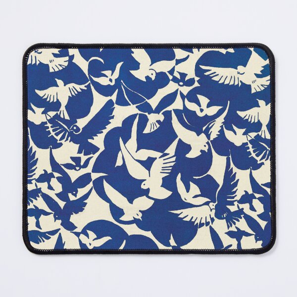 Item preview, Pigeons In White And Blue 1928 designed and sold by capotees.