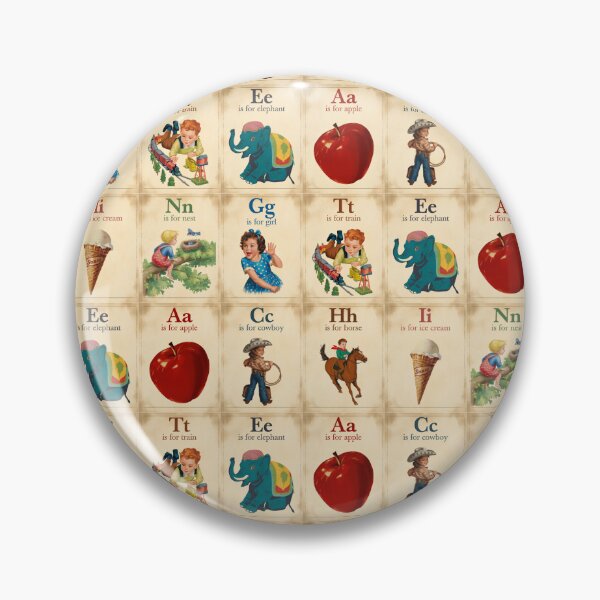 Item preview, Teaching Alphabet Flashcards for Teacher Pattern designed and sold by SparkSpiral.