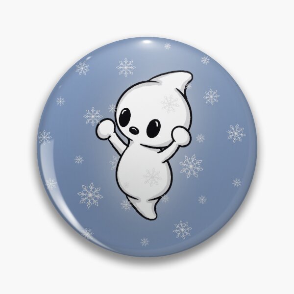 Item preview, cute ghost snowflakes designed and sold by Pezi-Creation.