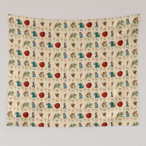 Item preview, Teaching Alphabet Flashcards for Teacher Pattern designed and sold by SparkSpiral.