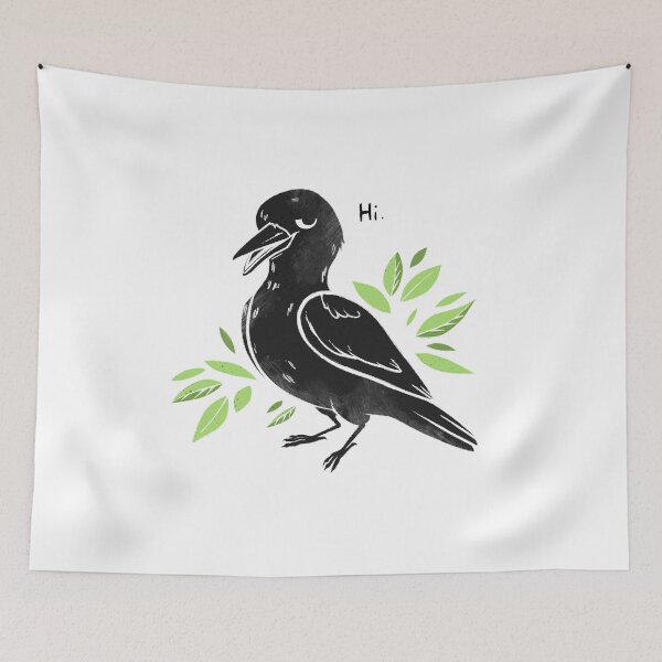 Item preview, A very proud KRA the crow - The black bird designed and sold by Skykristal.