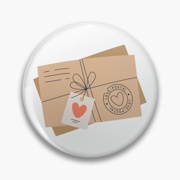 Item preview, Love Letter Postal Heart Card Valentine designed and sold by InkyDoodleDoo.