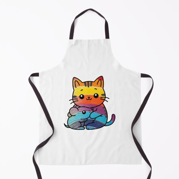 Item preview, Kitty loves mouse. We must love all. designed and sold by BoredNerdyGirl.