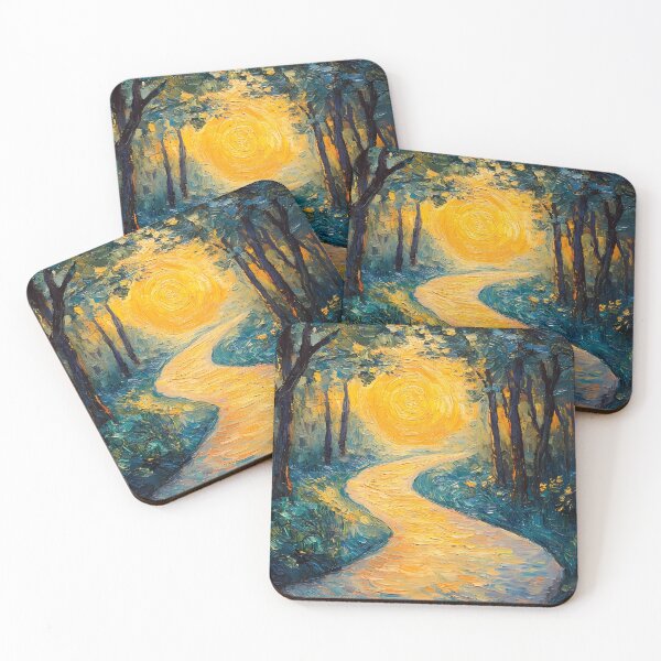 Item preview, Sunlit Road Through the Countryside designed and sold by daila70.