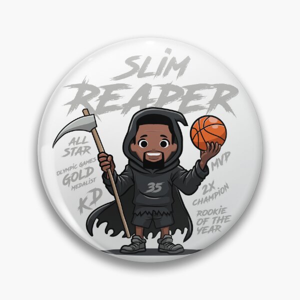 Item preview, Slim Reaper: The Lethal NBA Legend, kD chibi designed and sold by Dizartico.