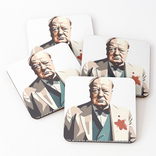 Item preview, Winston Churchill once said Greatness is Responsibiltiy designed and sold by Dead Presidents.