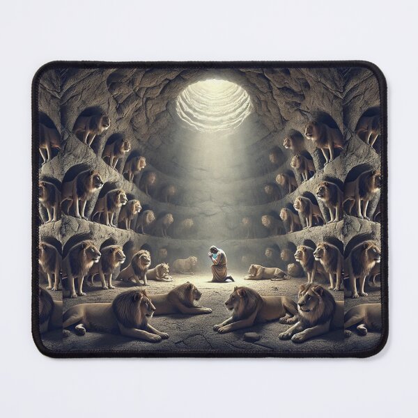 Item preview, Daniel in the Lions' Den: Faith and Courage designed and sold by Meta2Physical.
