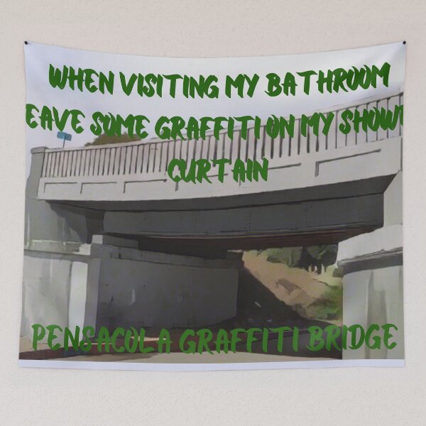 Item preview, Pensacola Graffiti Bridge draw designed and sold by TaraPen.