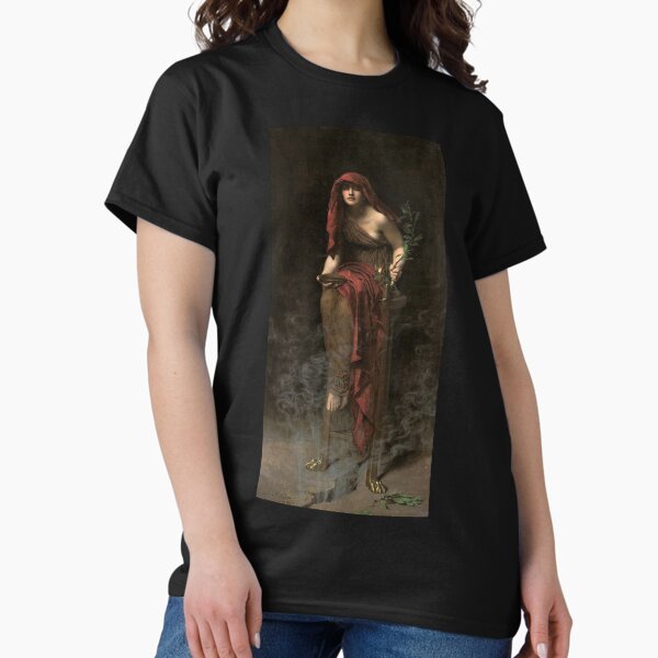 Item preview, The Priestess of Delphi - John Collier designed and sold by forgottenbeauty.
