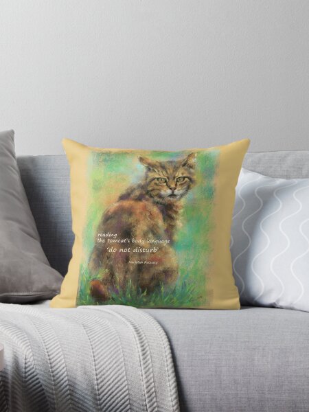 Artikel-Vorschau von Bitte nicht stören Katzen Haiku Englisch, designt und verkauft von KarenKaspar.