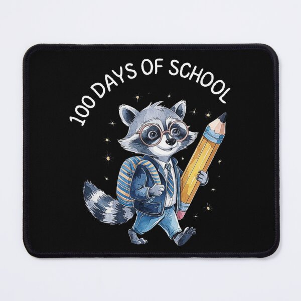 Item preview, Celebrating 100 Days of School - Cute Raccoon Design designed and sold by love3617.