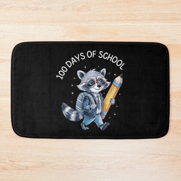 Item preview, Celebrating 100 Days of School - Cute Raccoon Design designed and sold by love3617.