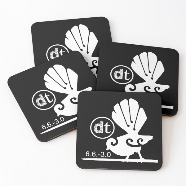 Item preview, The Sneaky Long White Piwakawaka designed and sold by Disc Therapy.