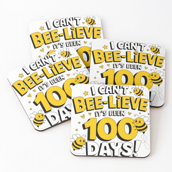 Item preview, Bee-lieve in 100 Days of Progress Milestone Celebration designed and sold by Meme-shirt.