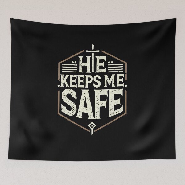 Item preview, He Keeps me safe - She keeps me wild Couple designed and sold by GRASTORE.