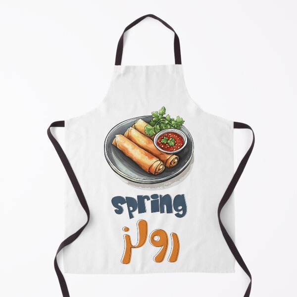 Item preview, Spring Rolls | Crunch into a Fresh, Flavorful Asian Adventure – Packed with Crisp Veggies and Dips- سبرنغ رولز مقالي designed and sold by FUNqoosh.