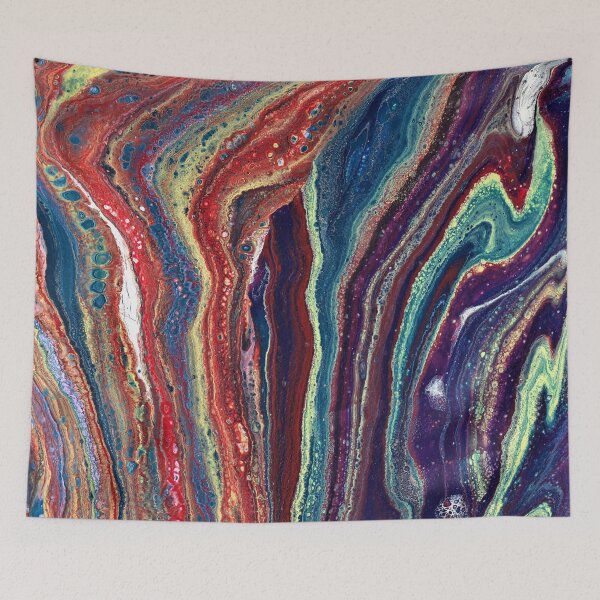 Item preview, Yearnin Burnin 2 Colorful Abstract Lines designed and sold by Doug  Siegel.