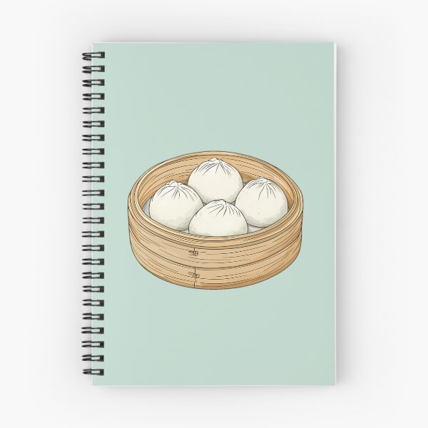Item preview, Steamed buns in a bamboo steamer designed and sold by sakurashorty.