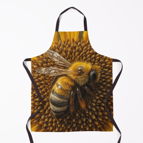 Item preview, Bee on Sunflower Bliss designed and sold by L-DR.