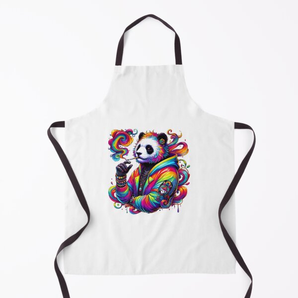 Item preview, Rebellious Panda Smoking in Anime Style designed and sold by DigitalDream-1.