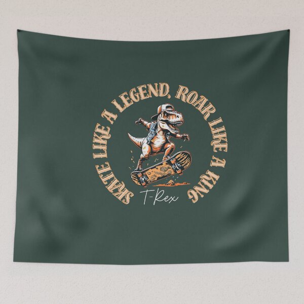 Item preview, Skate Like a Legend, Roar Like a King! designed and sold by MJO80.