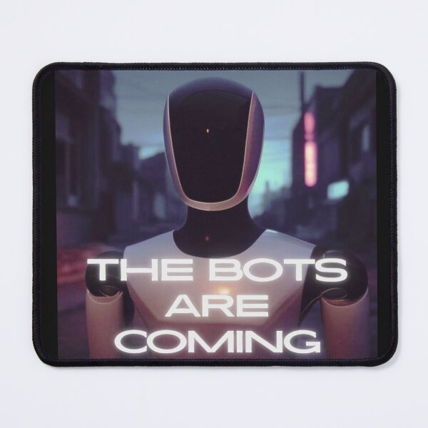 Item preview, the bots are coming designed and sold by TEEJAMBOREE.