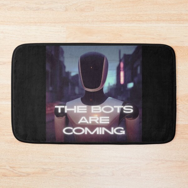 Item preview, the bots are coming designed and sold by TEEJAMBOREE.