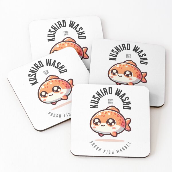 Item preview, Kushiro Washo Japanese Seafood Market, Salmon designed and sold by WickerStudio.
