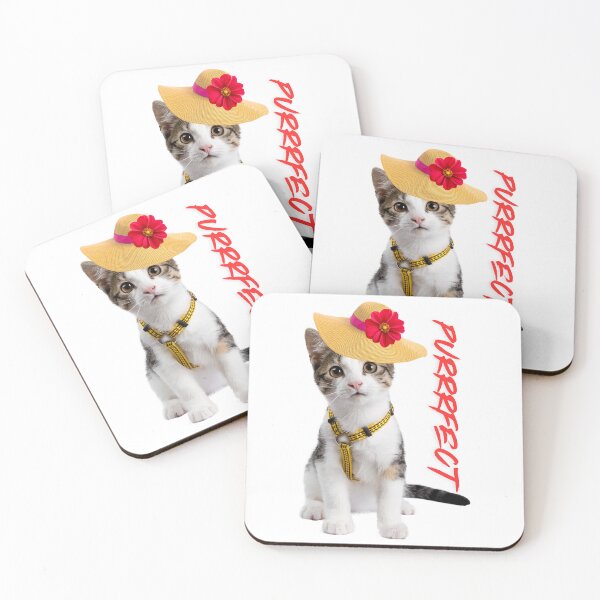 Item preview, Cat in a Hat PURRRFECT- cat lovers designed and sold by TIPJ.