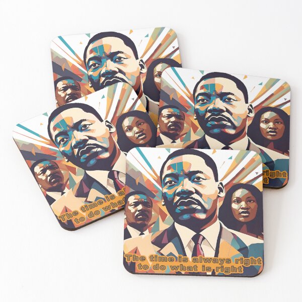 Item preview, Martin Luther King once said Time is right designed and sold by Dead Presidents.