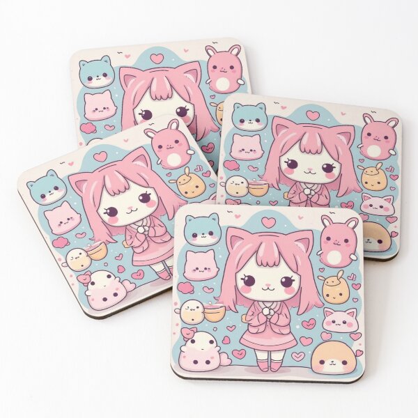 Item preview, Hand-Drawn Kawaii Illustration designed and sold by hjian8219.