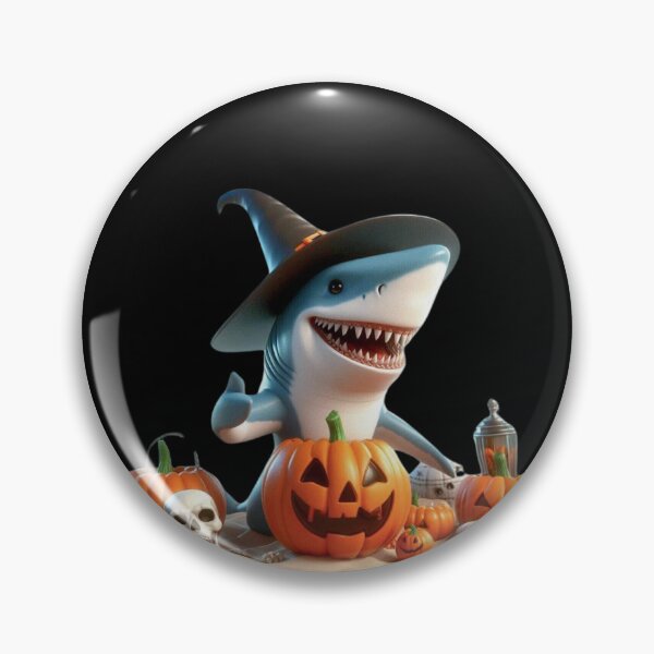 Item preview, Spooky Halloween Shark Bash designed and sold by jglobal360.
