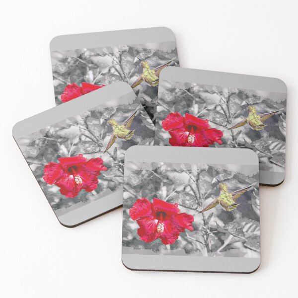 Item preview, The Hibiscus and The Hummingbird designed and sold by CarolM.