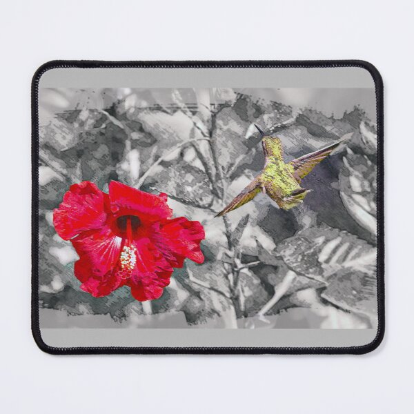 Item preview, The Hibiscus and The Hummingbird designed and sold by CarolM.