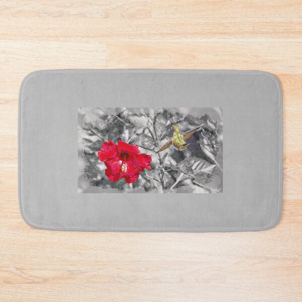 Item preview, The Hibiscus and The Hummingbird designed and sold by CarolM.