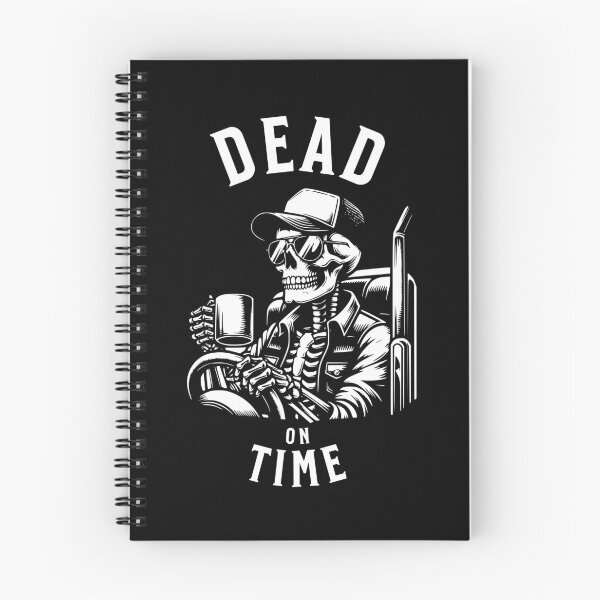 Item preview, Skeleton Truck Driver Funny Dark Humor designed and sold by InspireHubWear.