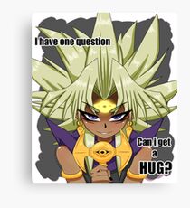 Marik Ishtar from Yugioh ( Abridged quote ) Canvas Print