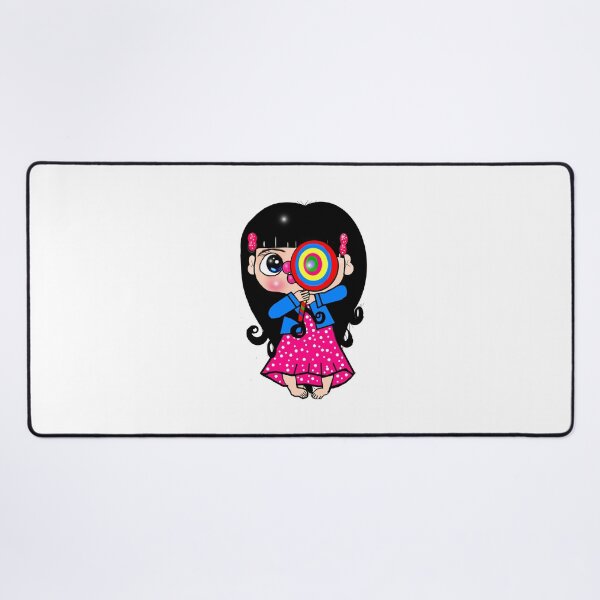 Item preview, cute girl loving Lollipop designed and sold by Shirley cute art .