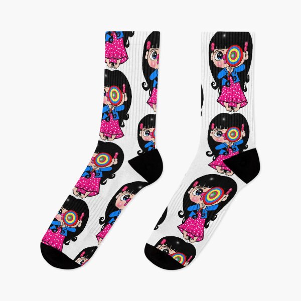 Item preview, cute girl loving Lollipop designed and sold by Shirley cute art .