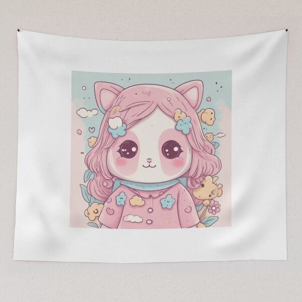 Item preview, Hand-Drawn Kawaii Illustration designed and sold by hjian8219.