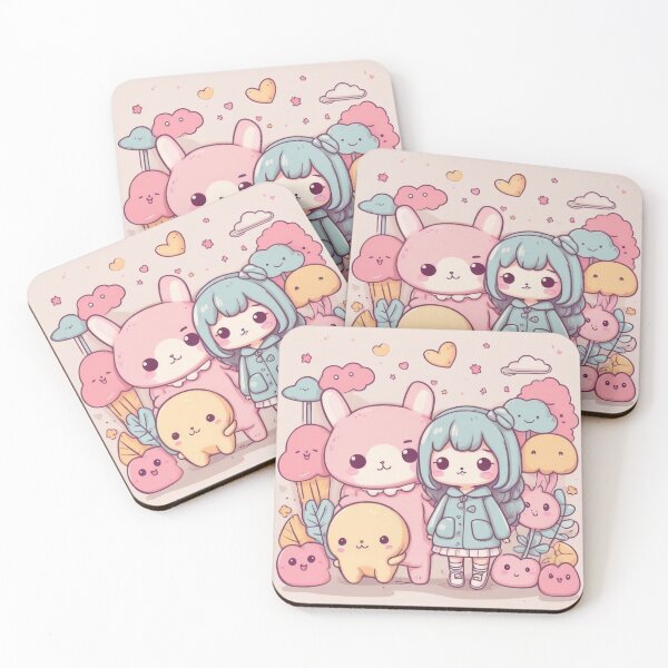 Item preview, Hand-Drawn Kawaii Illustration designed and sold by hjian8219.