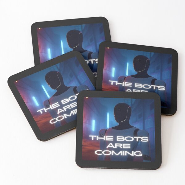 Item preview, the bots are coming designed and sold by TEEJAMBOREE.