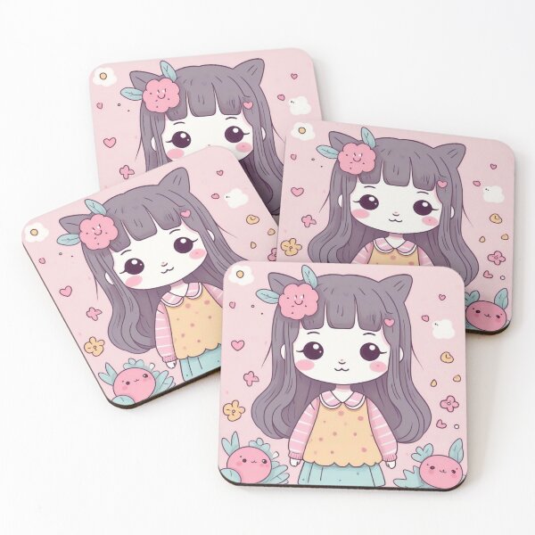 Item preview, Hand-Drawn Kawaii Illustration designed and sold by hjian8219.