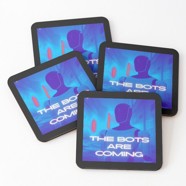 Item preview, the bots are coming designed and sold by TEEJAMBOREE.