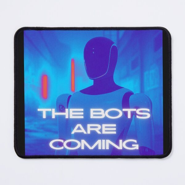 Item preview, the bots are coming designed and sold by TEEJAMBOREE.