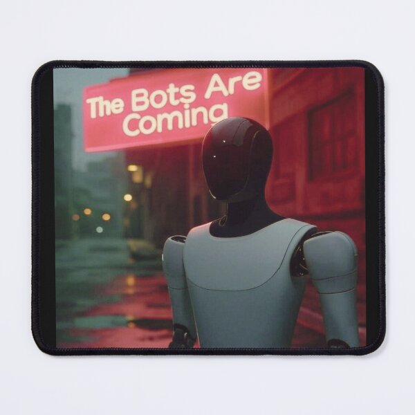 Item preview, the bots are coming designed and sold by TEEJAMBOREE.