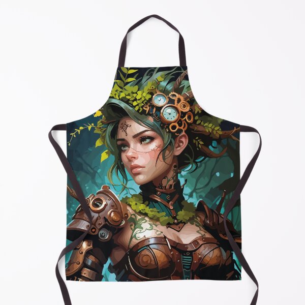 Item preview, Steampunk Warrior of Nature designed and sold by DesignMapachiss.