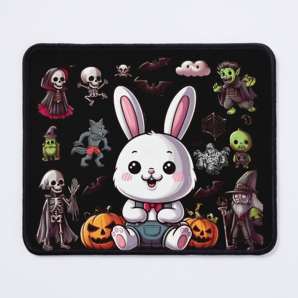 Item preview, Enchanted Halloween Whimsy: A Bunny’s Magical Night Out designed and sold by jglobal360.