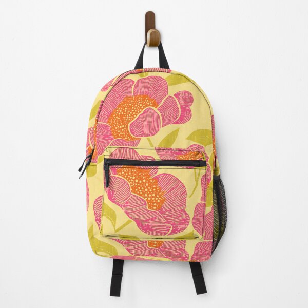 Item preview, Bold Painterly Botanicals in Vibrant Yellow and Pink designed and sold by MindFulStudios.